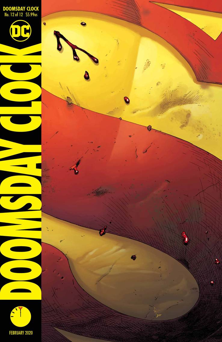 Doomsday Clock DC Comics Watchmen Superman DR Manhattan Geoff Johns Gary Frank