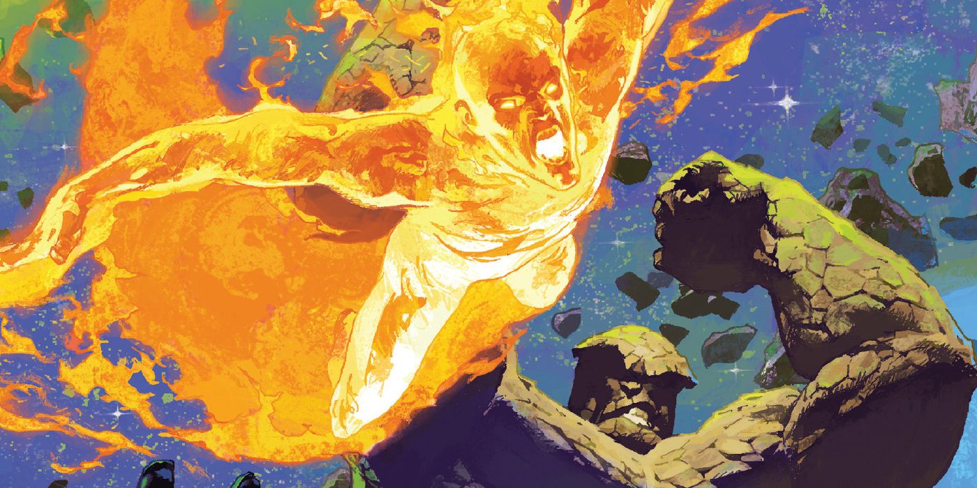 Fantastic Four Human Torch Thing feature