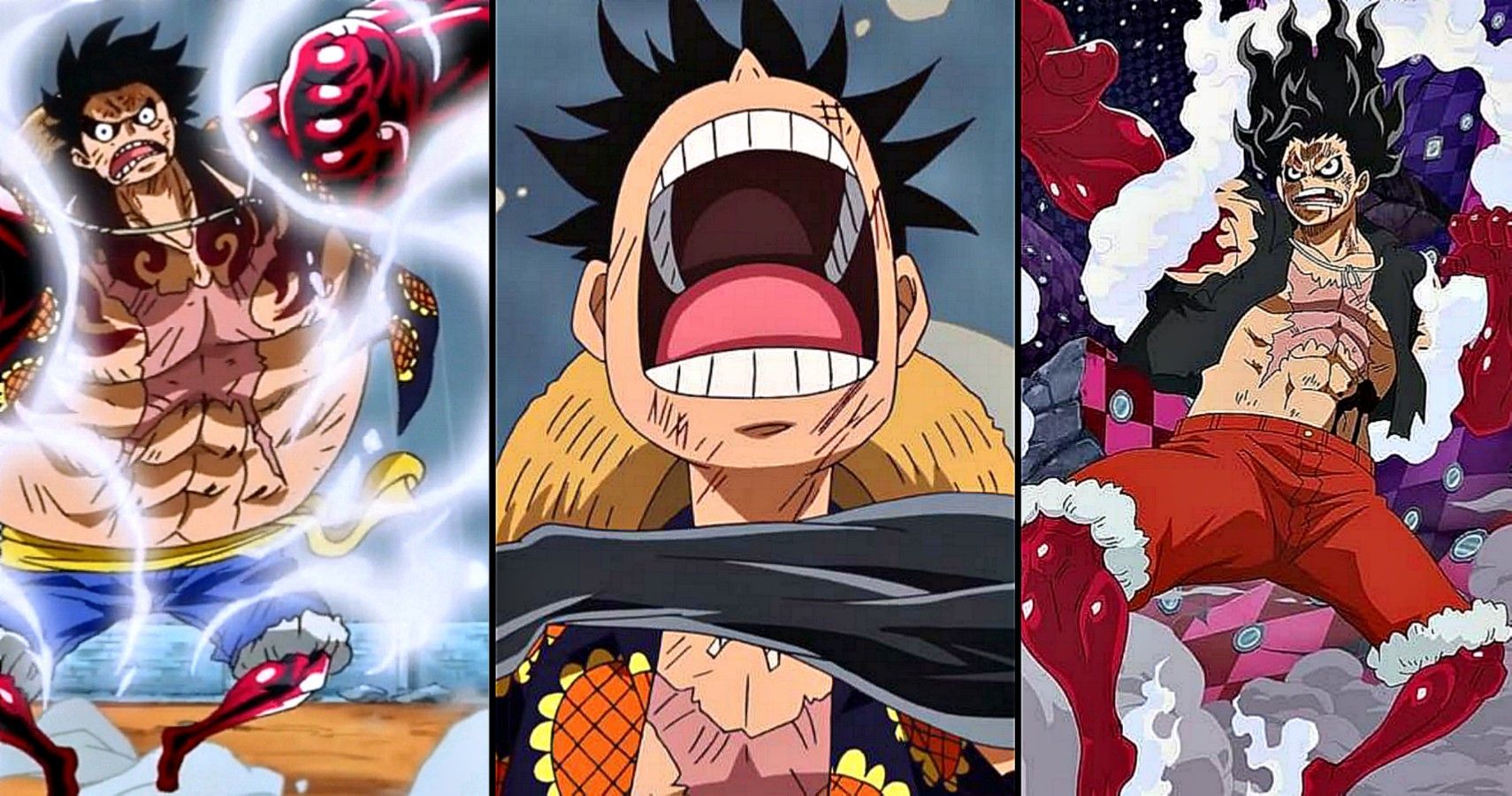 Monkey d luffy gear 4