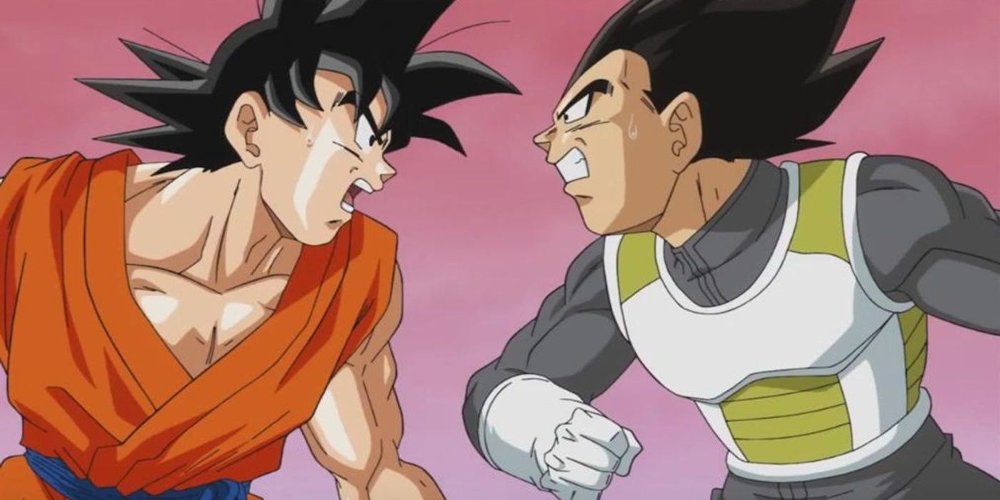 Anime Goku and Vegeta can't work together