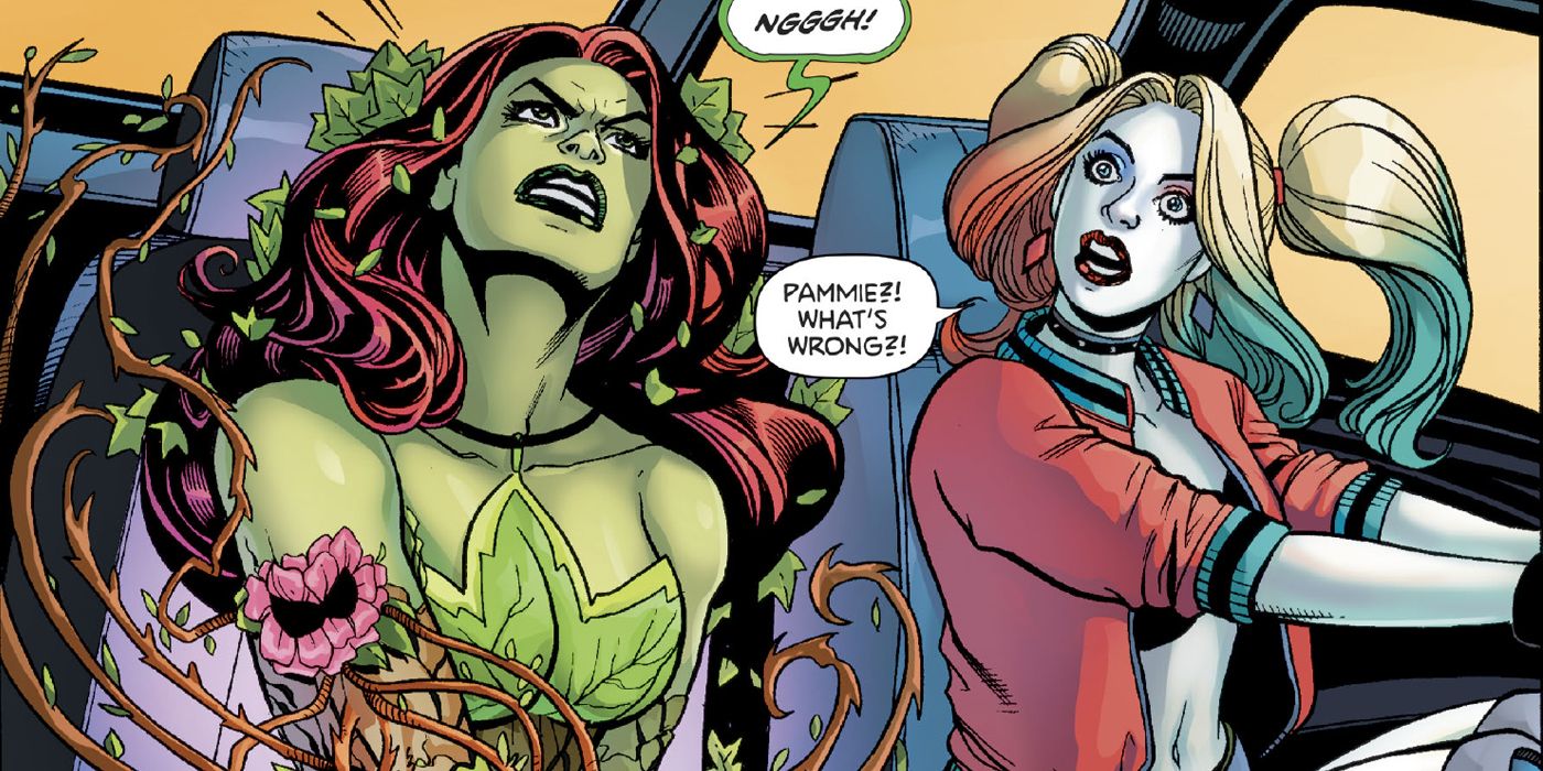 Harley Quinn Poison Ivy arm