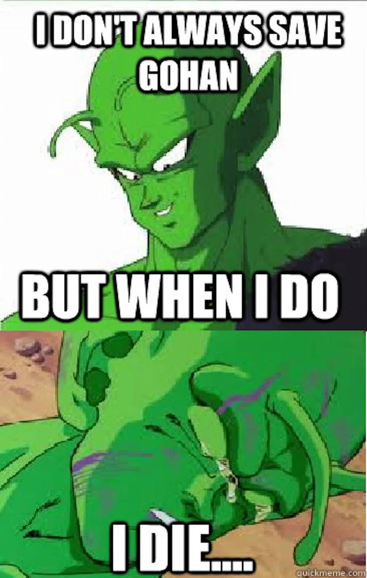 I dont always save Gohan