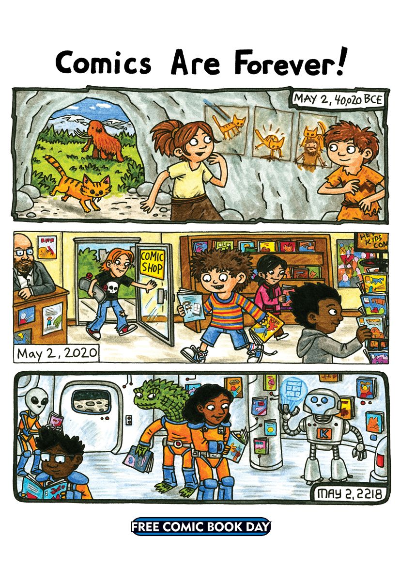 Vader’s Little Princess Creator Jeffrey Brown Illustrates FCBD 2020 T-Shirt