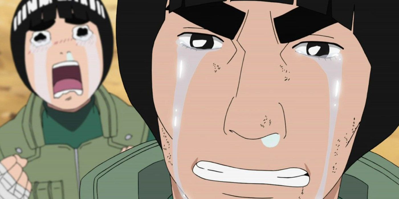 Guy and lee crying