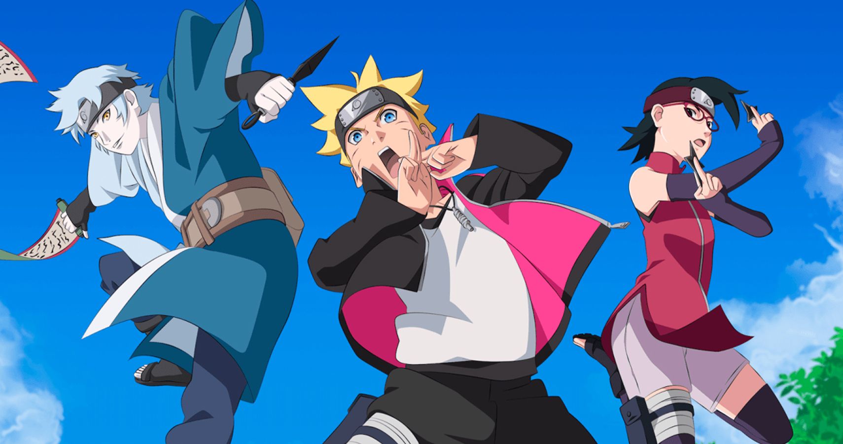 Boruto: Naruto the Movie Artwork & Character Designs on Metal Lee