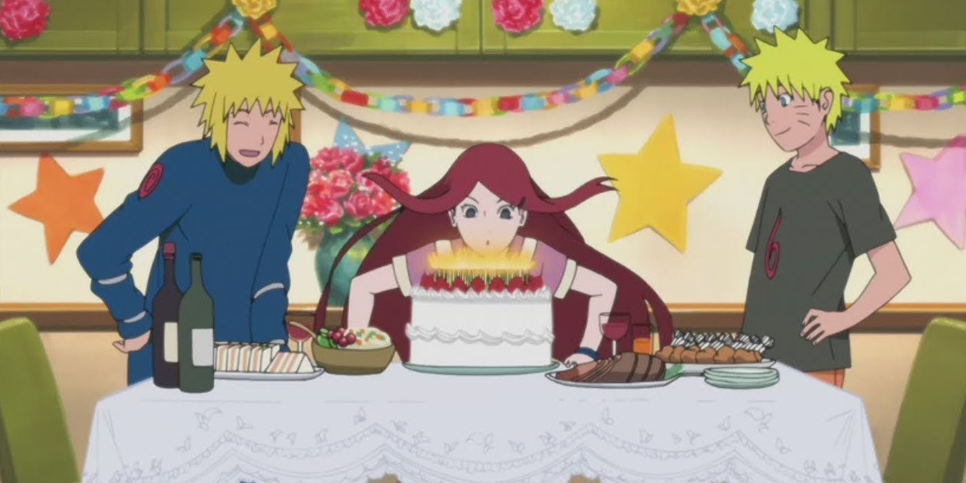 Naruto having parents