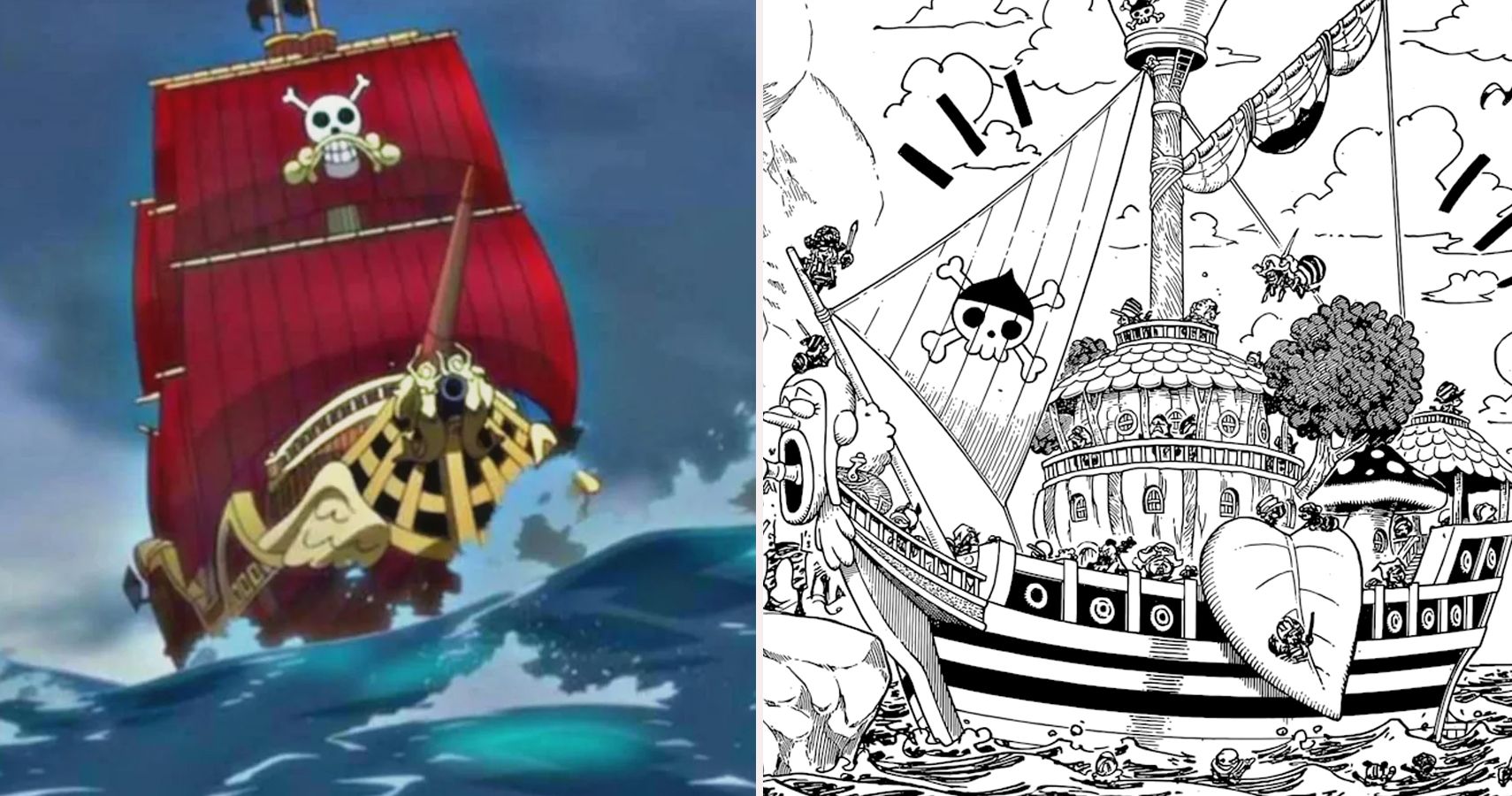 One Piece The 5 Strongest 5 Weakest Ships Ranked