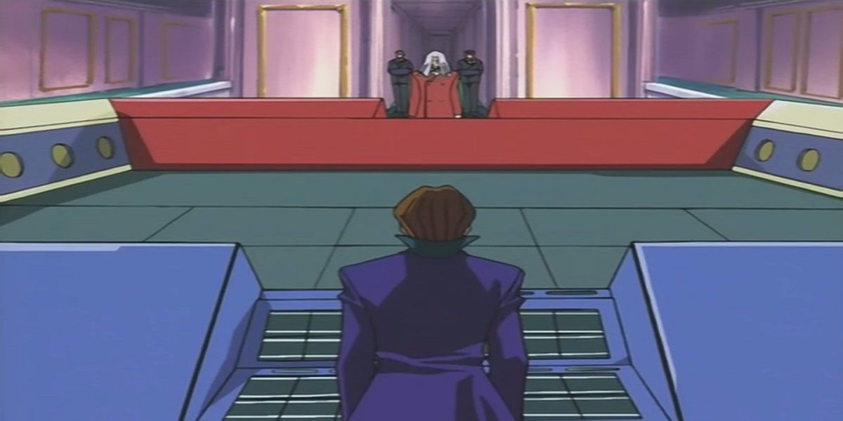 Kaiba faces off against Pegasus in Yu-Gi-Oh