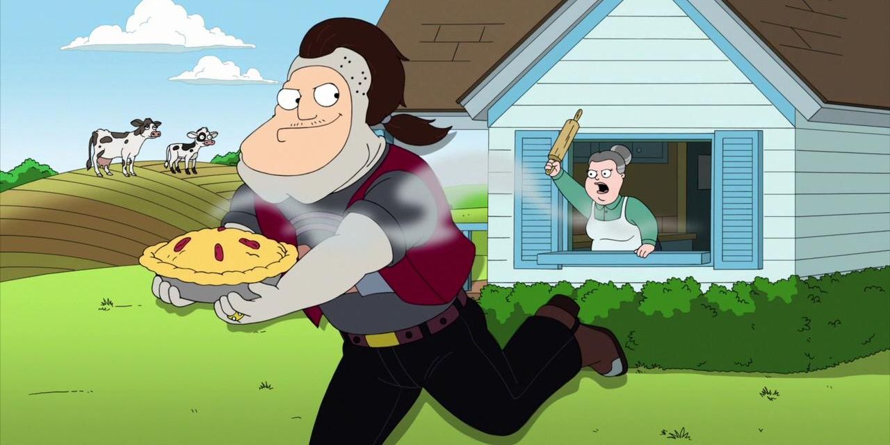 Stan pretends to be one of Roger's personas, Ricky Spanish, in American Dad