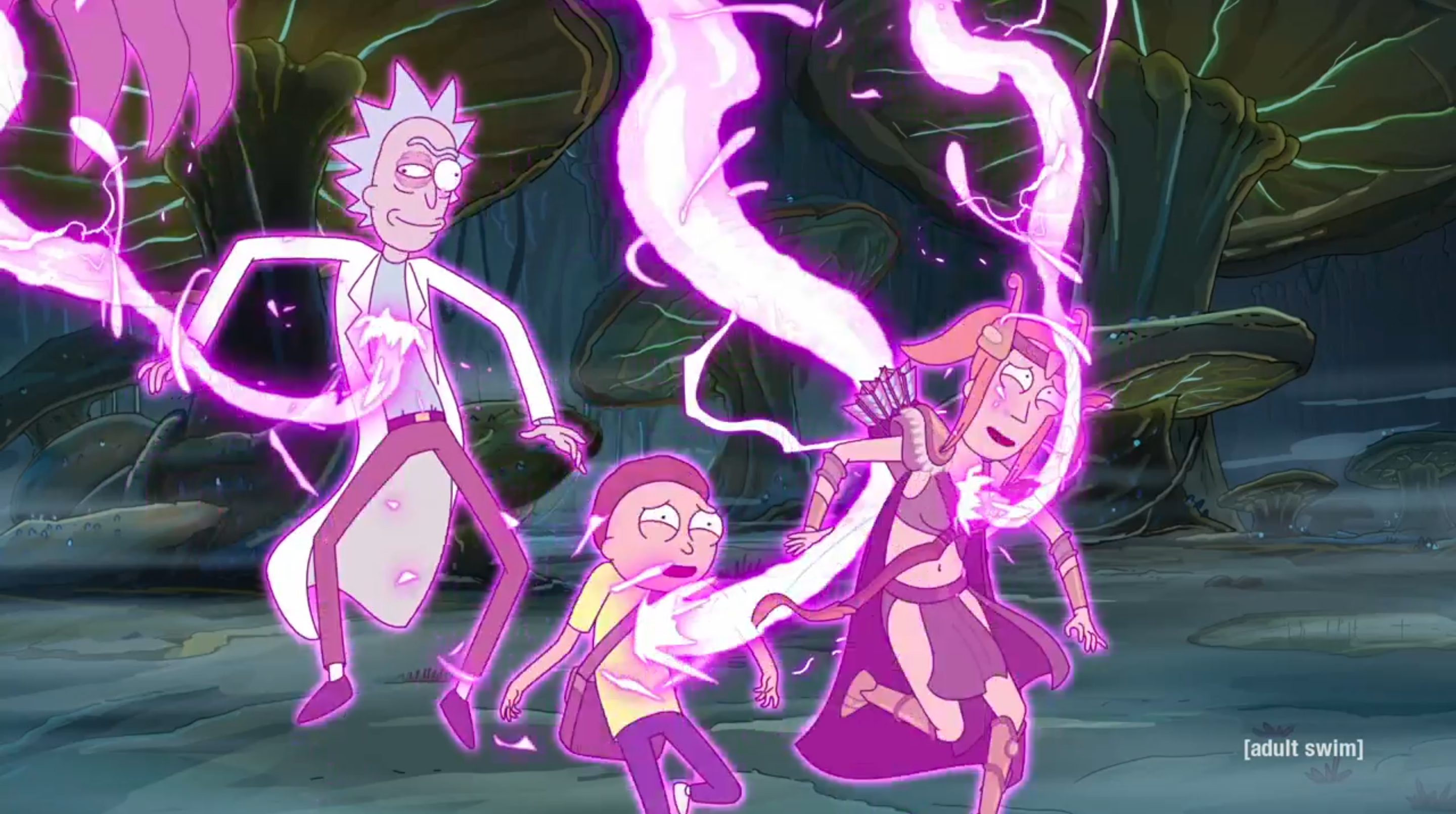 Rick and Morty Soul Orgy