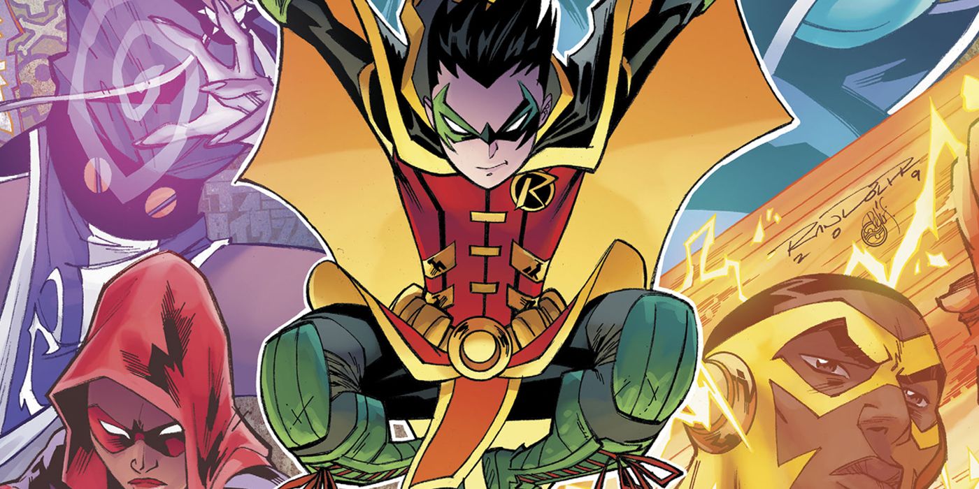 Robin Damian Wayne Teen Titans