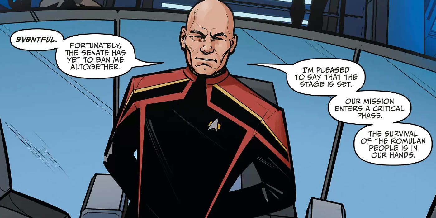Star Trek Picard Countdown Prequel Comic