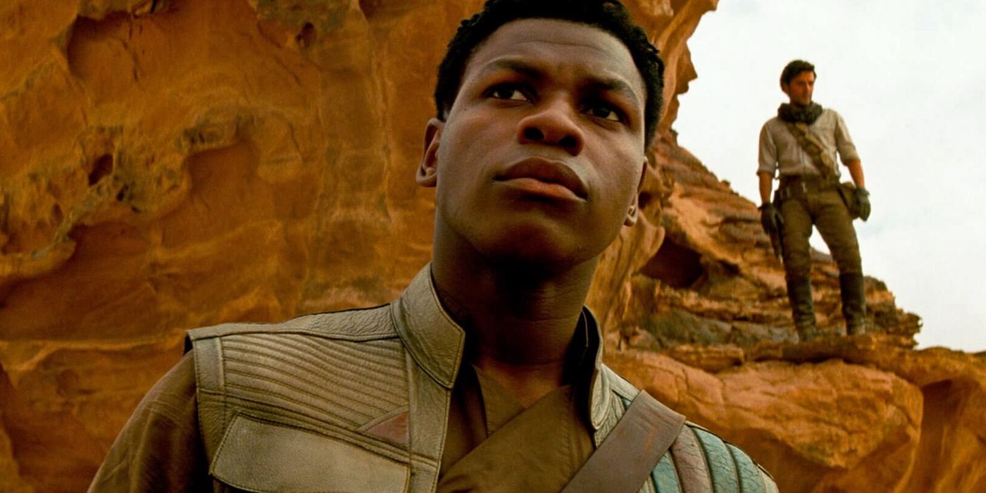 Finn in The Rise of Skywalker