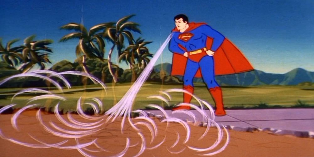 Super-Breath - 10 Wierdest Superman Powers