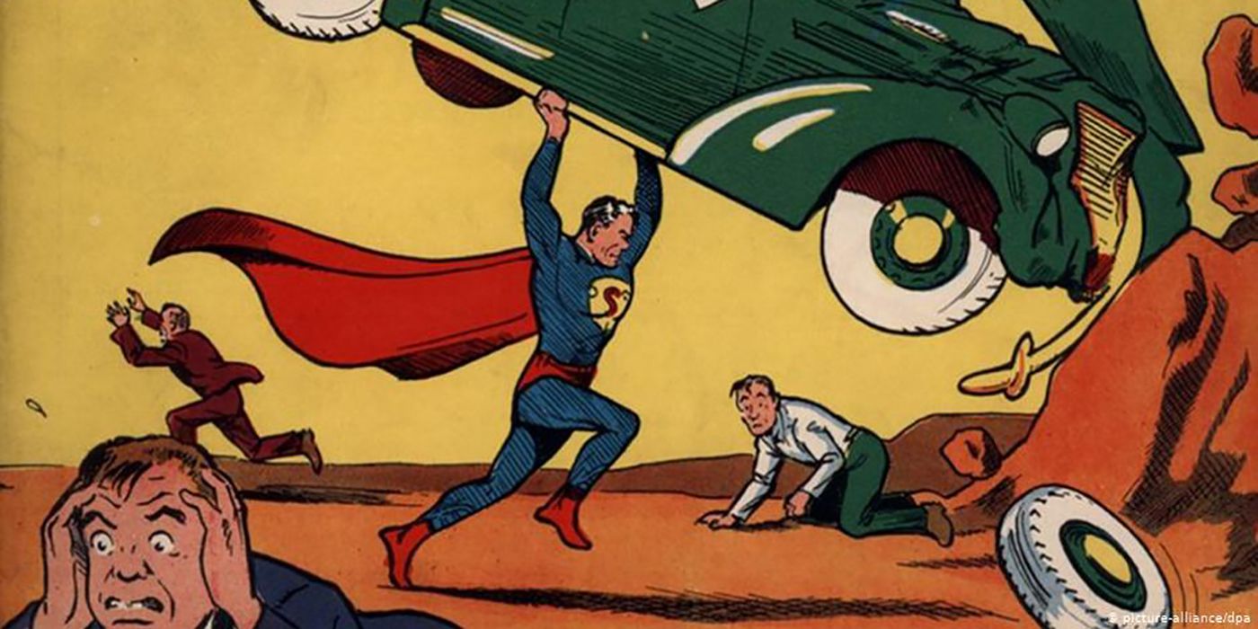 Superman's first shield and first appearance