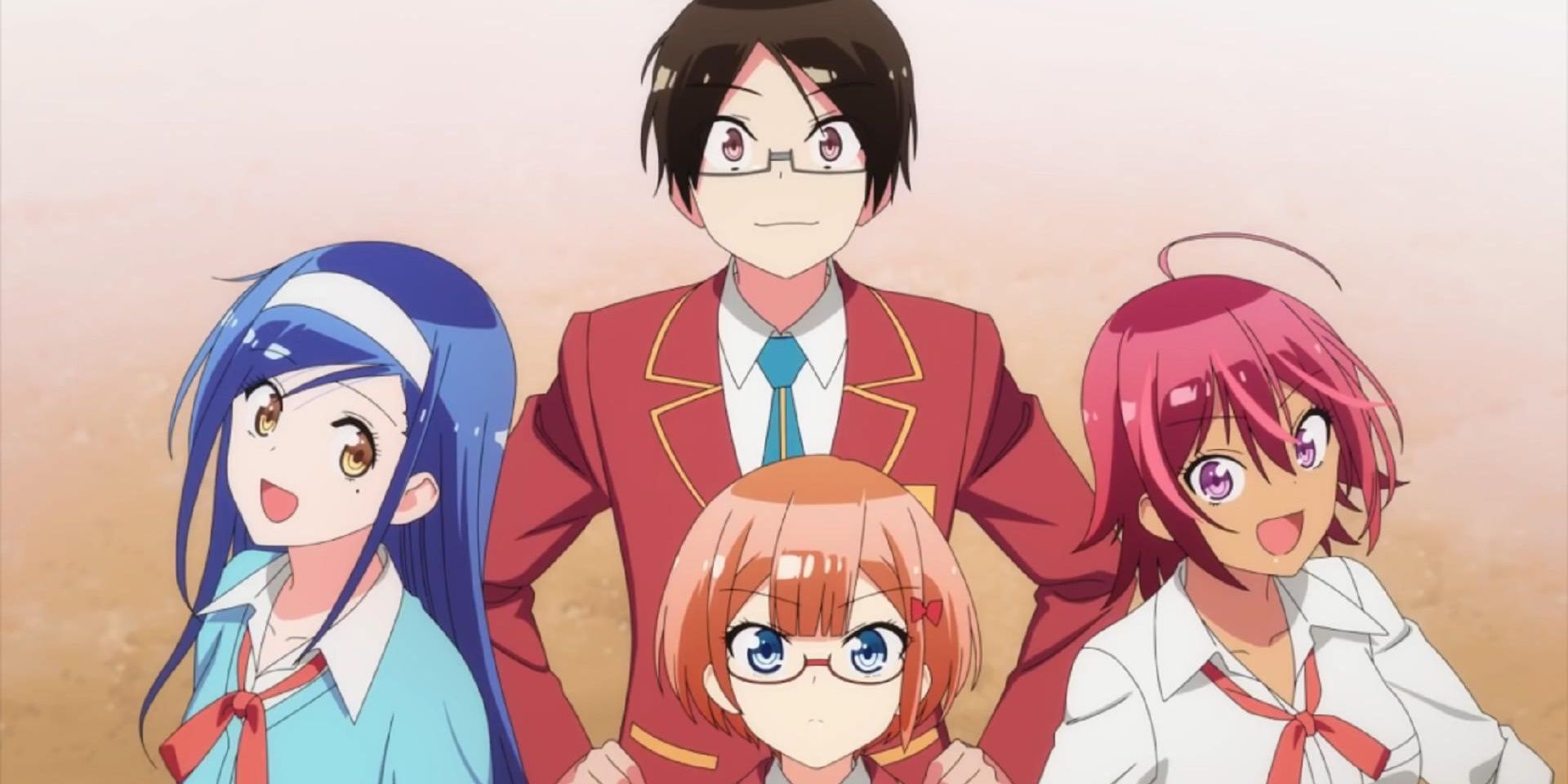 The cast of We Never Learn.