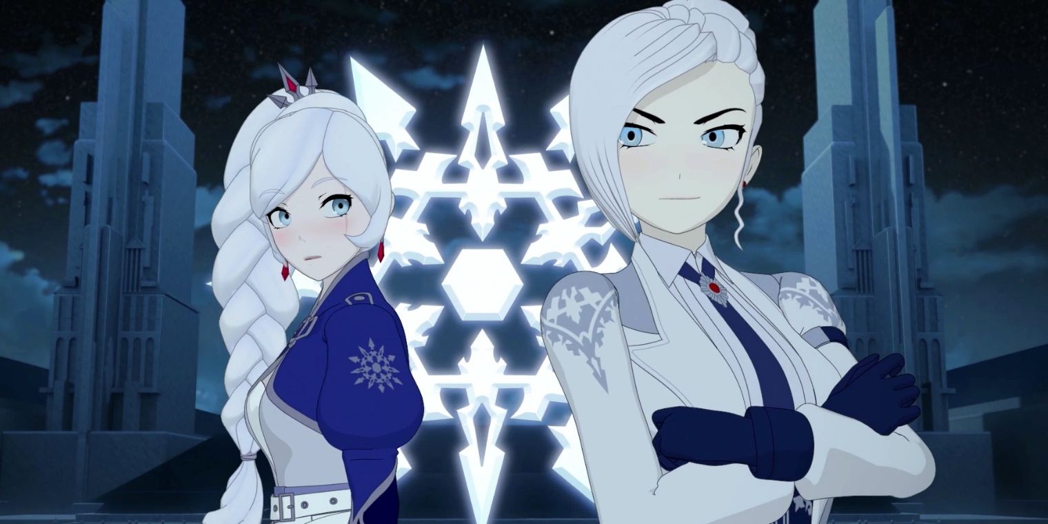 Weiss And Winter Schnee In RWBY Volume 7 Opening