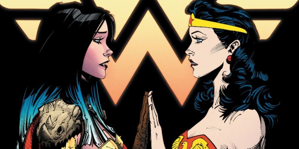 Dark Nights Wonder Woman and the Golden Age counterpart