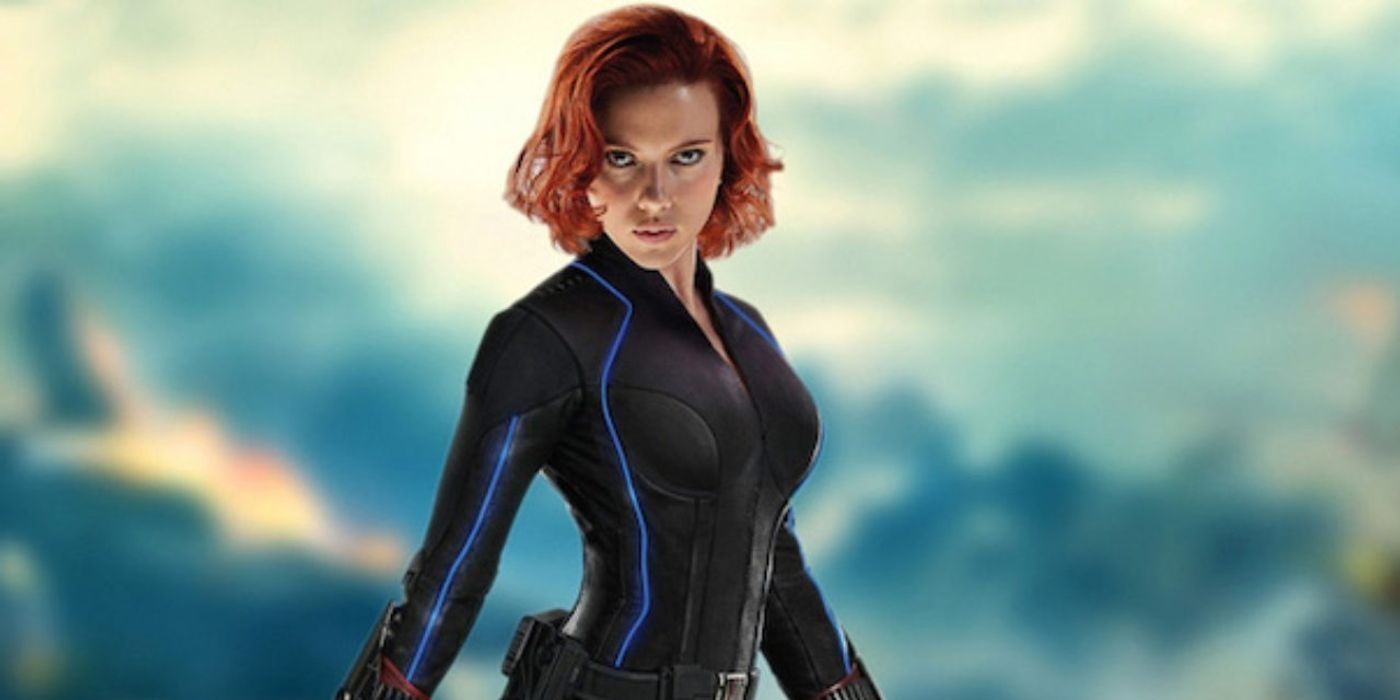 Scarlett Johansson as the MCU's Black Widow