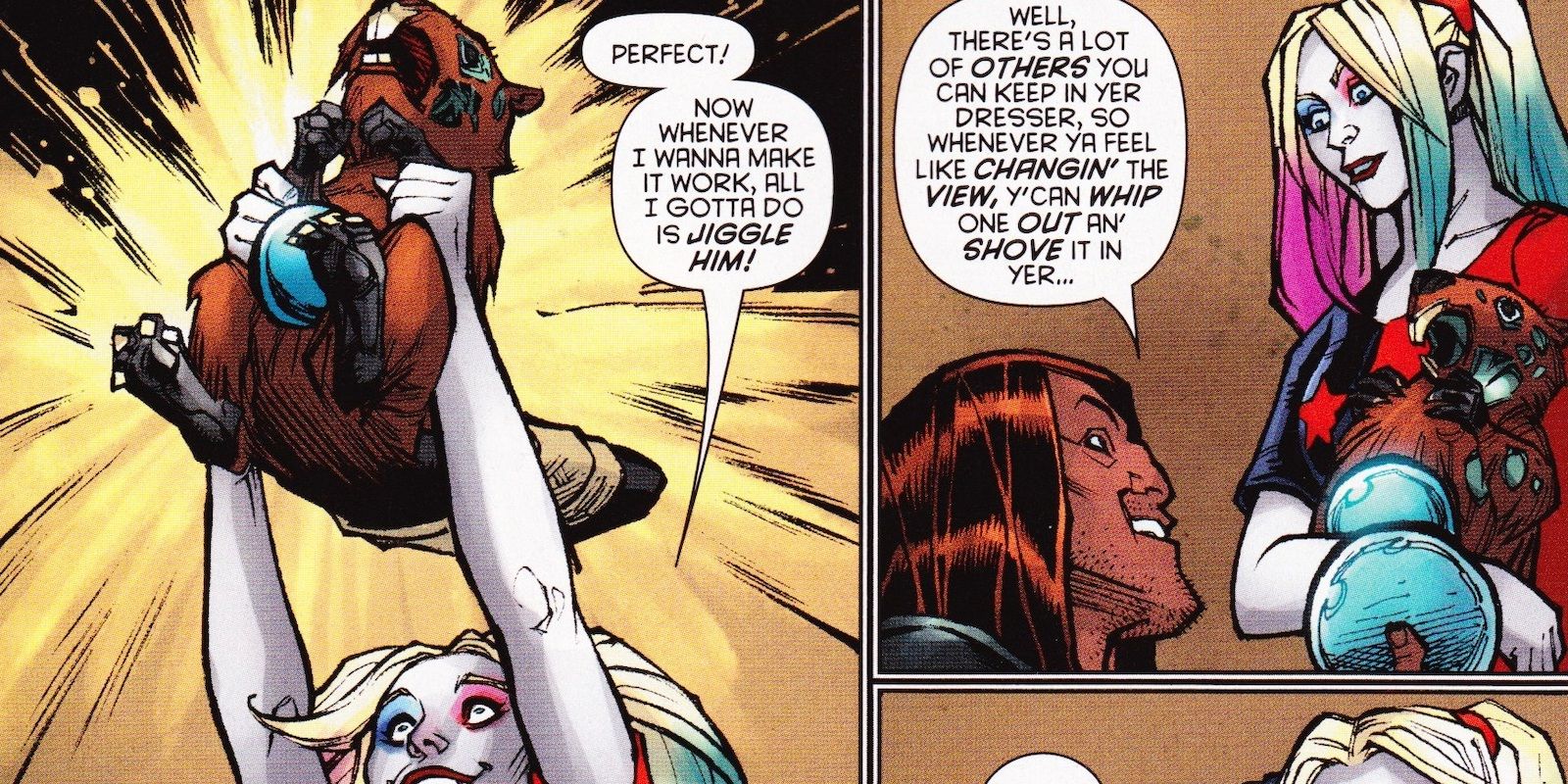There's a reason Harley Quinn talks to a beaver in Birds of Prey