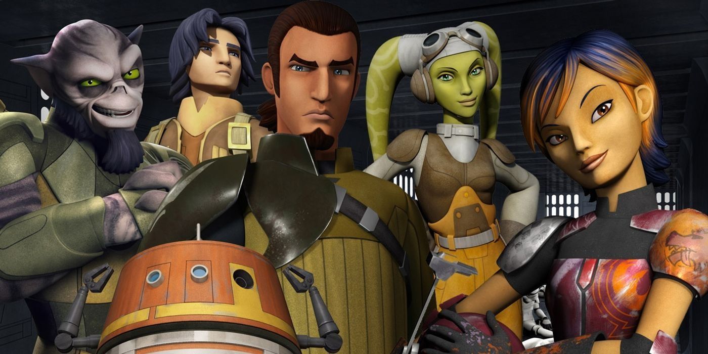 A tripulação de Star Wars Rebels