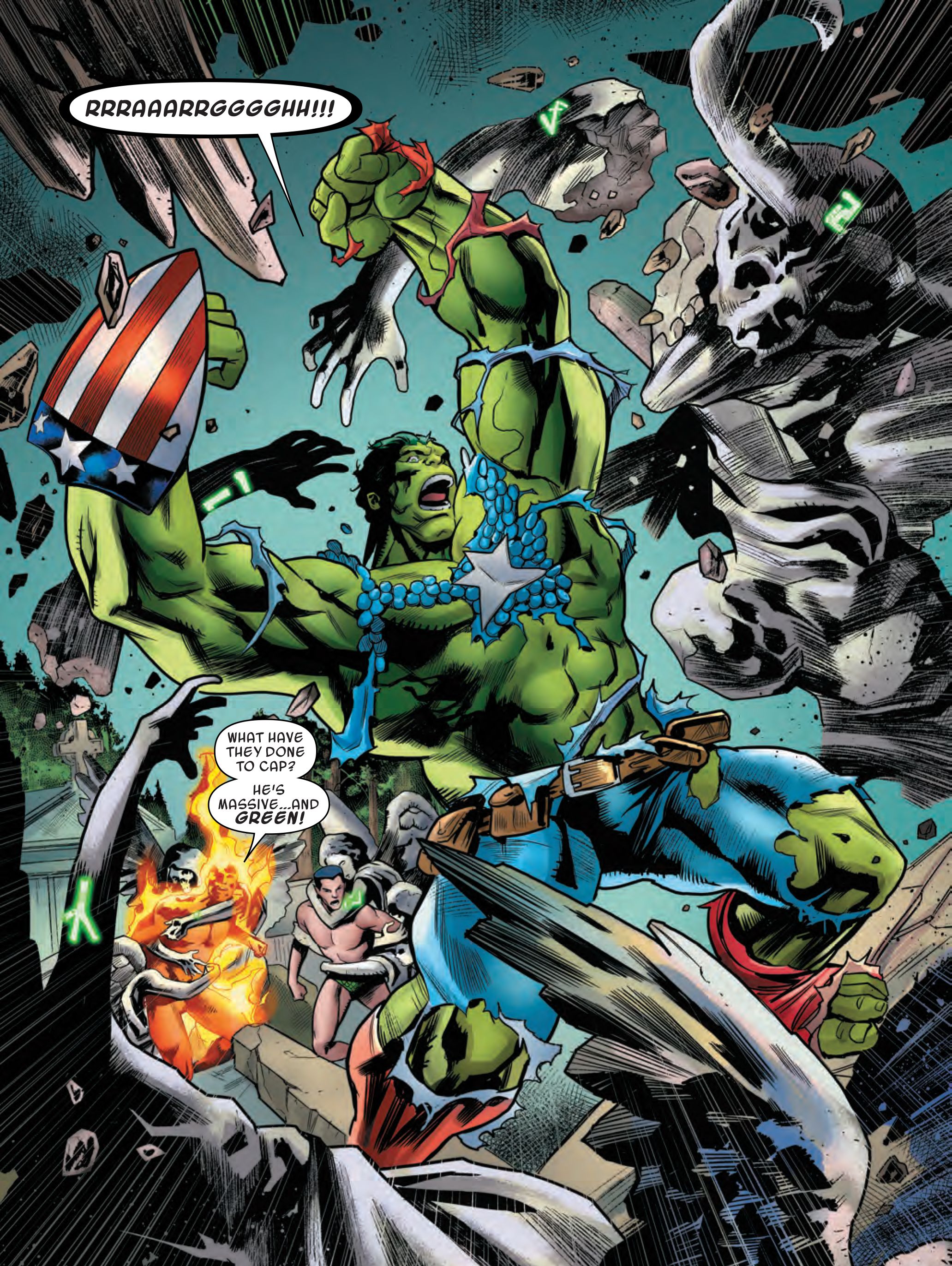 Marvel Merges Captain America and Hulk Into One Hero