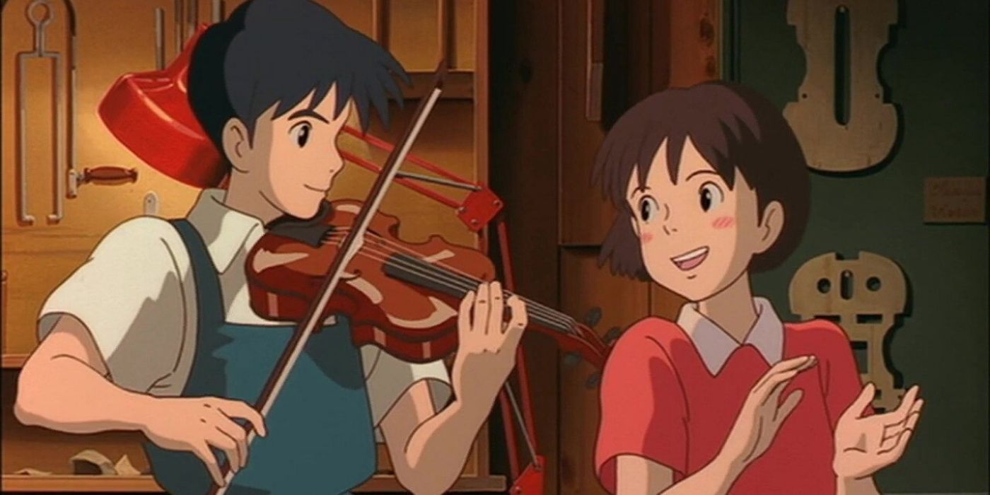 Seiji and Shizuku from Whisper of the Heart