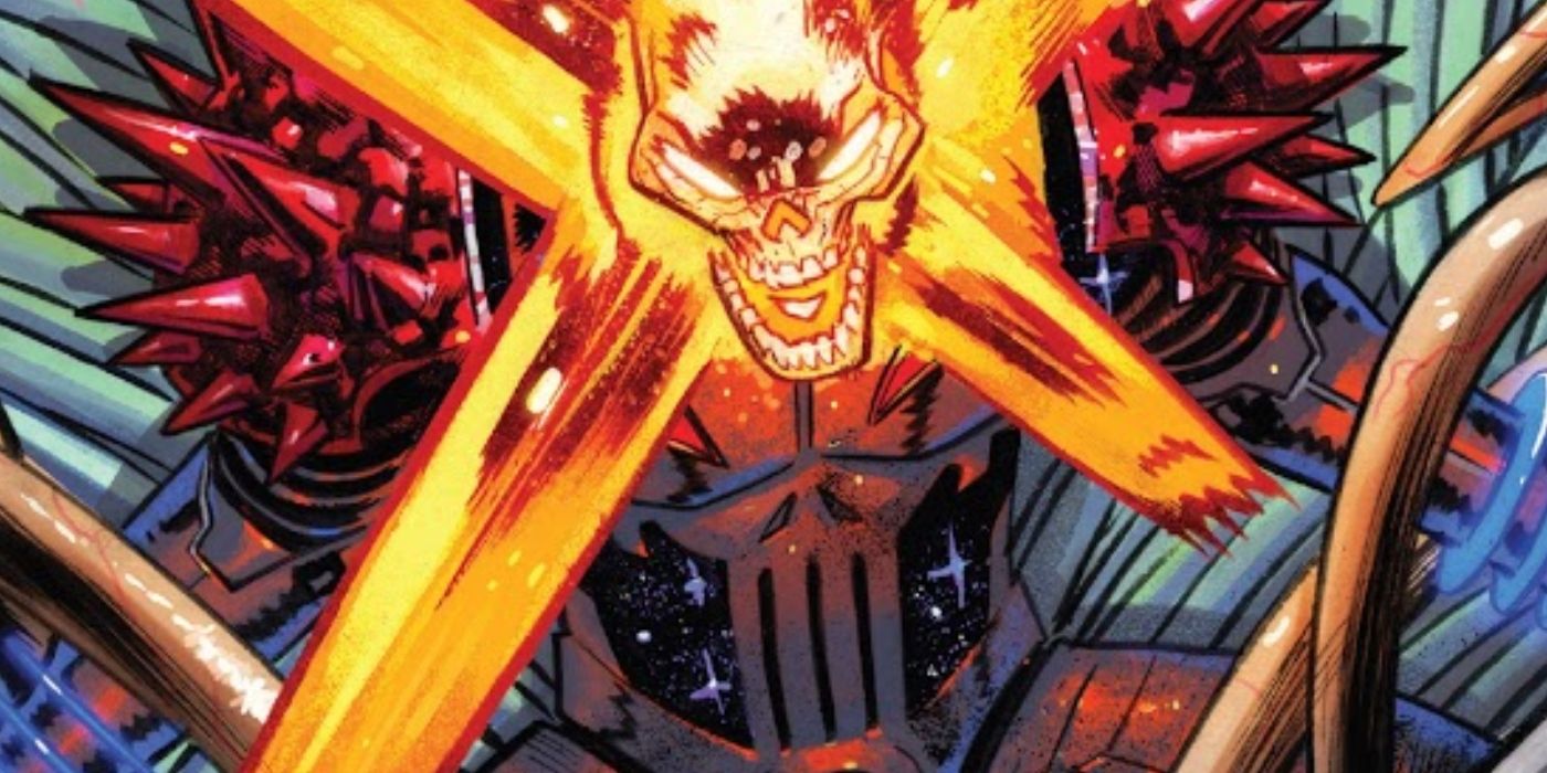 An image of Frank Castle Cosmic Ghost Rider from Marvel Comics