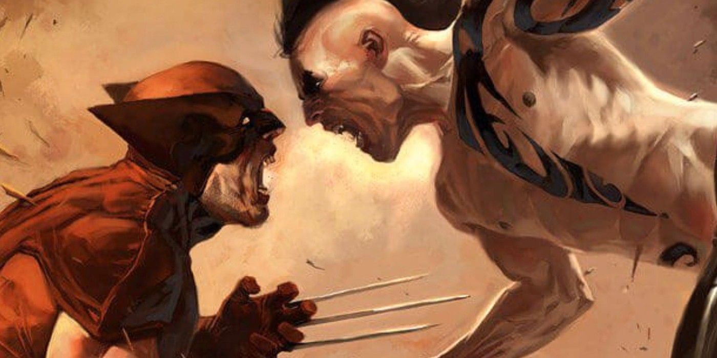 Daken fighting Wolverine