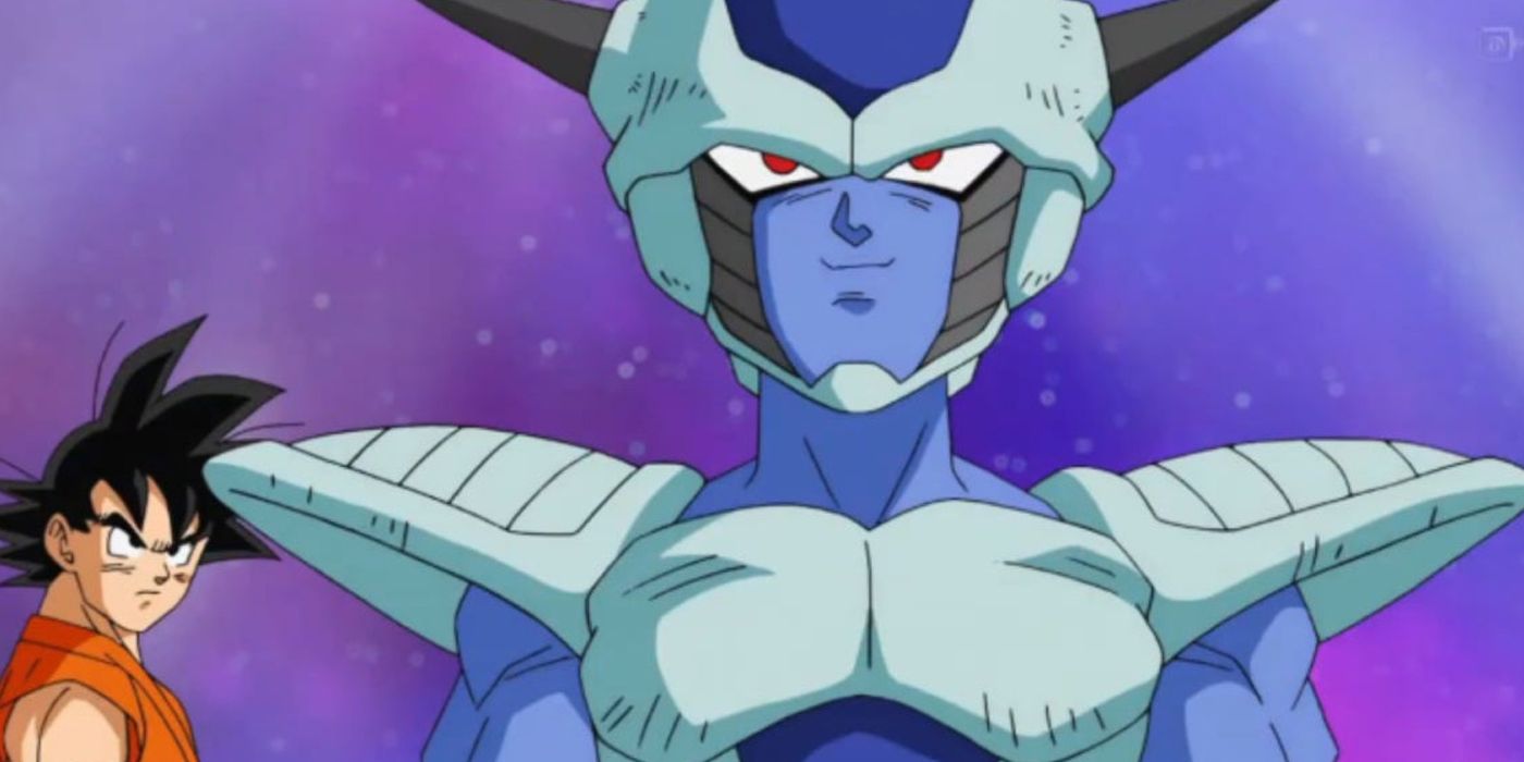 Frost acts proud in front of Goku in Dragon Ball Super