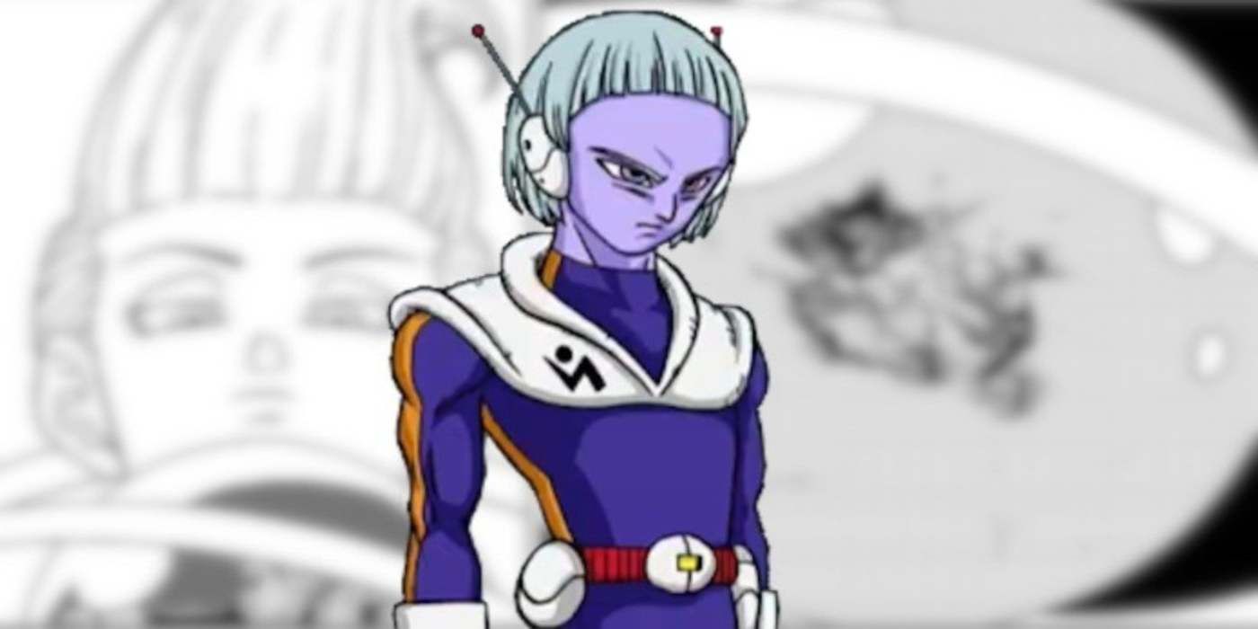 Merus, the strongest member of the Galactic Patrol, as he appears in Dragon Ball Super