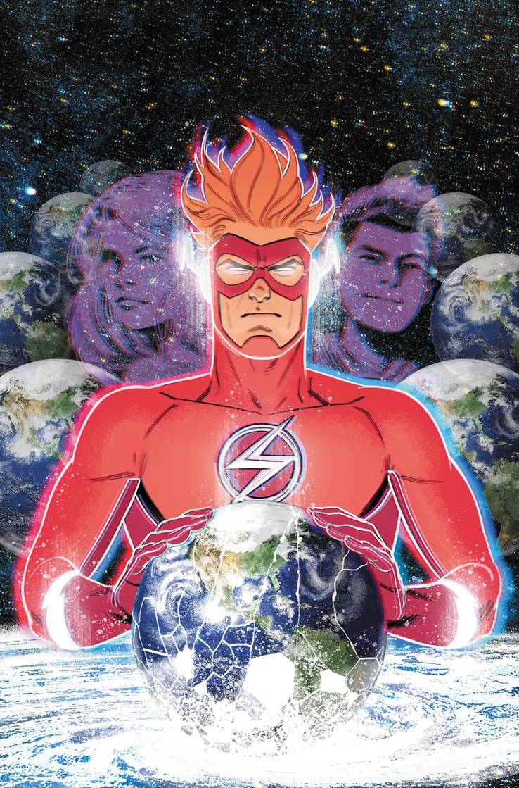DC Comics Flash Forward Wally West Tempus Fuginaut