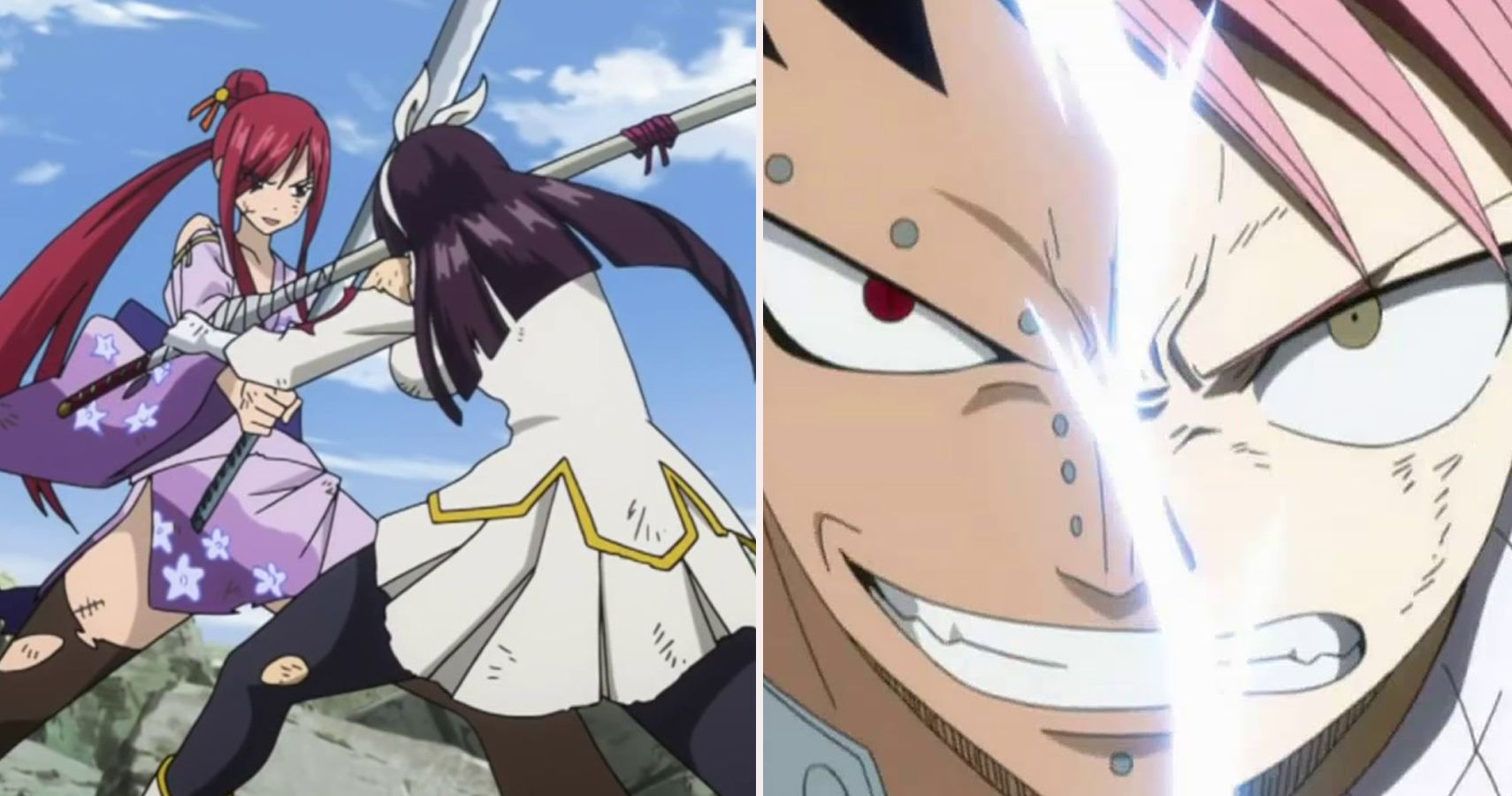 Fairy Tail vs Naruto Matchups