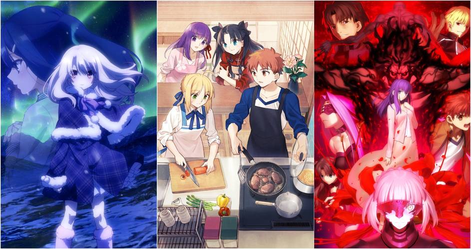 Fate Stay Night Every Single Series And Spin Off Ranked Fate Stay Night Every Single Series And Spin Off Ranked