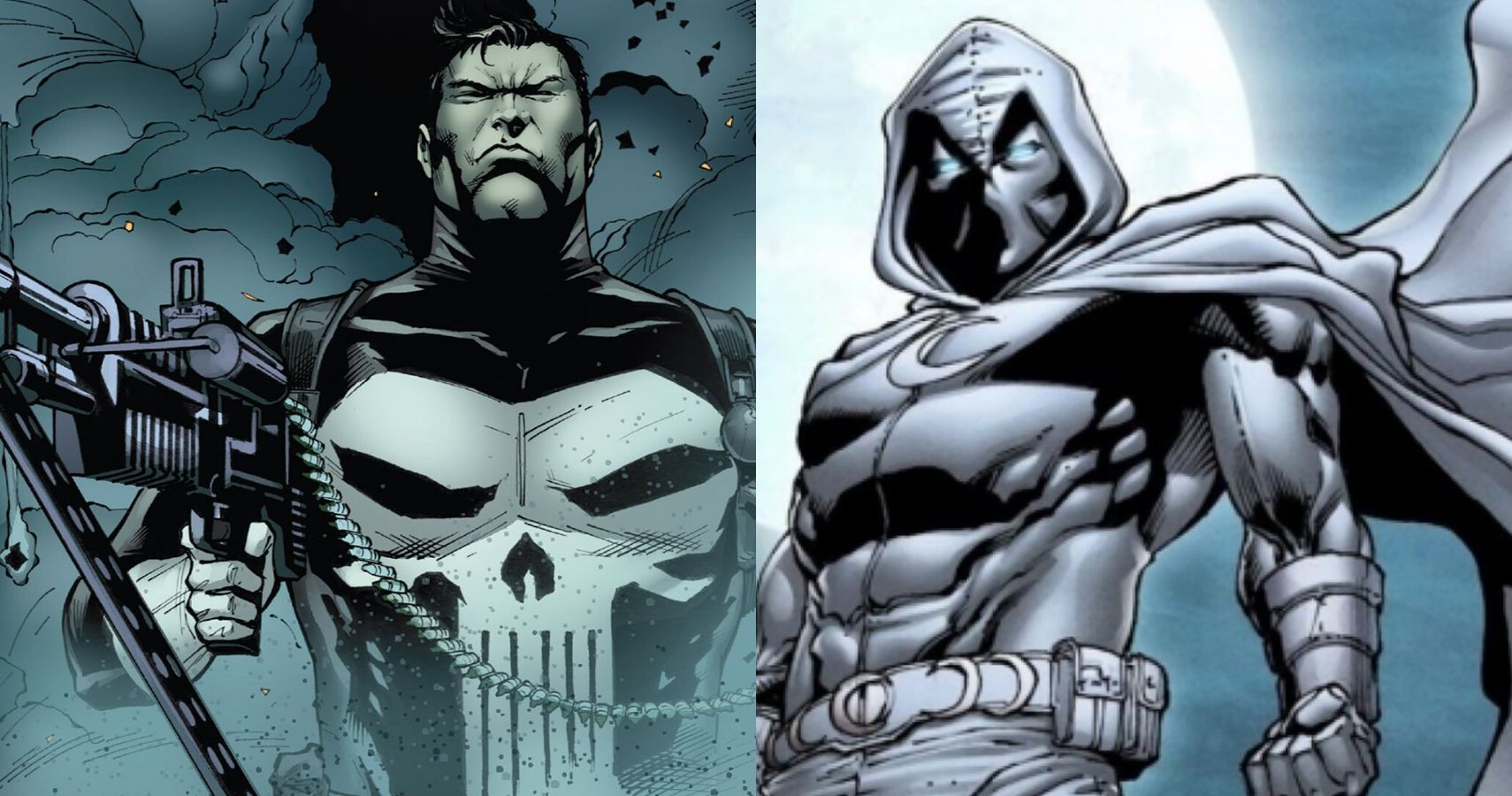 The Punisher HQ - The Punisher and Moon Knight. #punisher