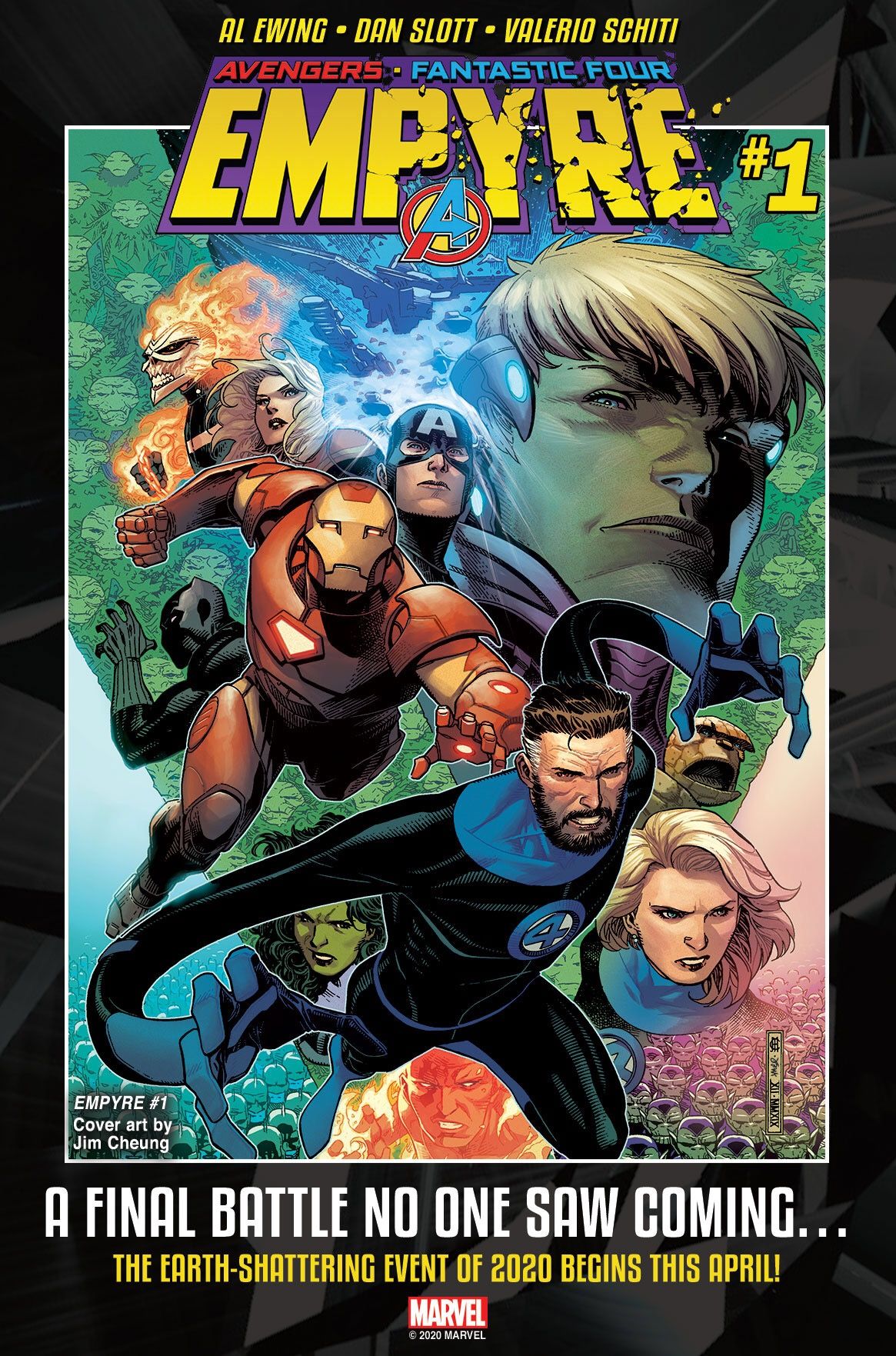 Young Avengers Co-Creator Jim Cheung's Empyre #1 Cover Unveiled