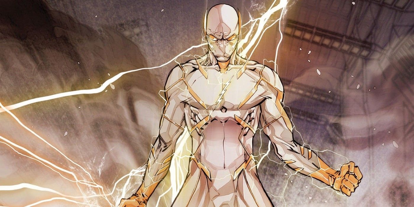 Godspeed with lightning around him - DC Comics