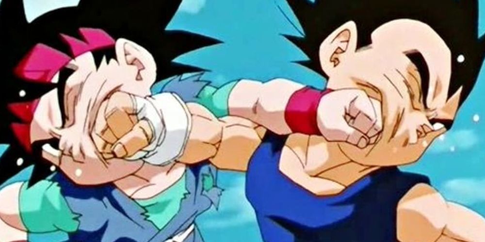 Anime Goku Jr. & Vegeta Jr.