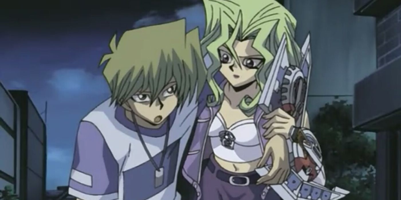 Joey and Mai from Yu-Gi Oh! 