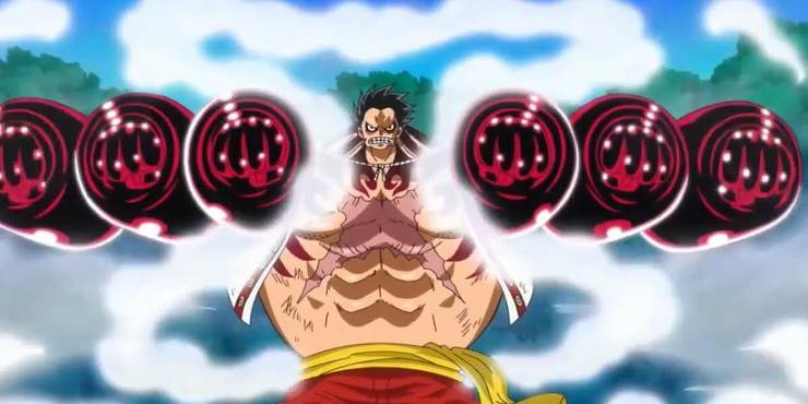 Luffy's Top 6 Strongest Gear Fourth Attacks 3 - One Piece Store One Piece: Luffy's 10 Best Moves, Ranked According To Strength