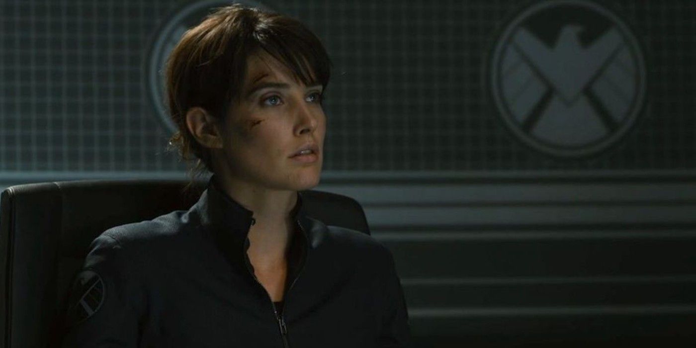 maria hill with wounds in her face