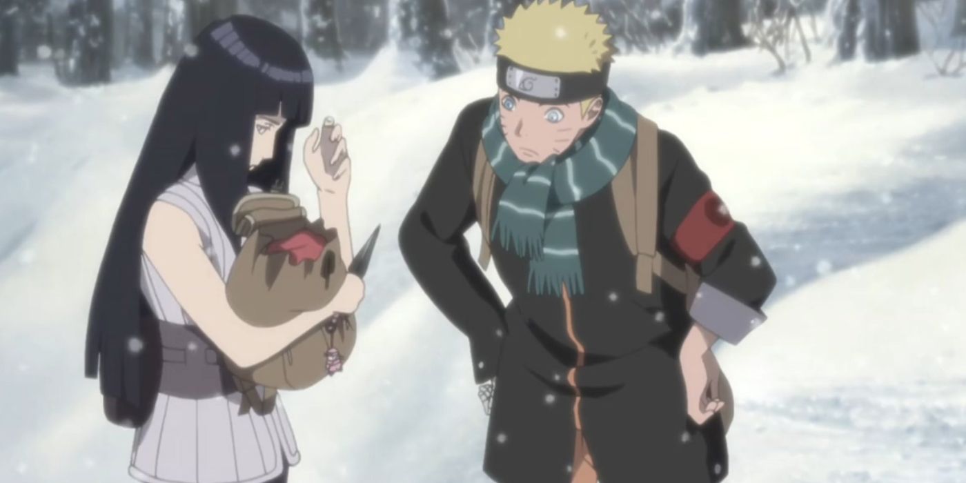 Hinata is shy around Naruto in The Last: Naruto The Movie