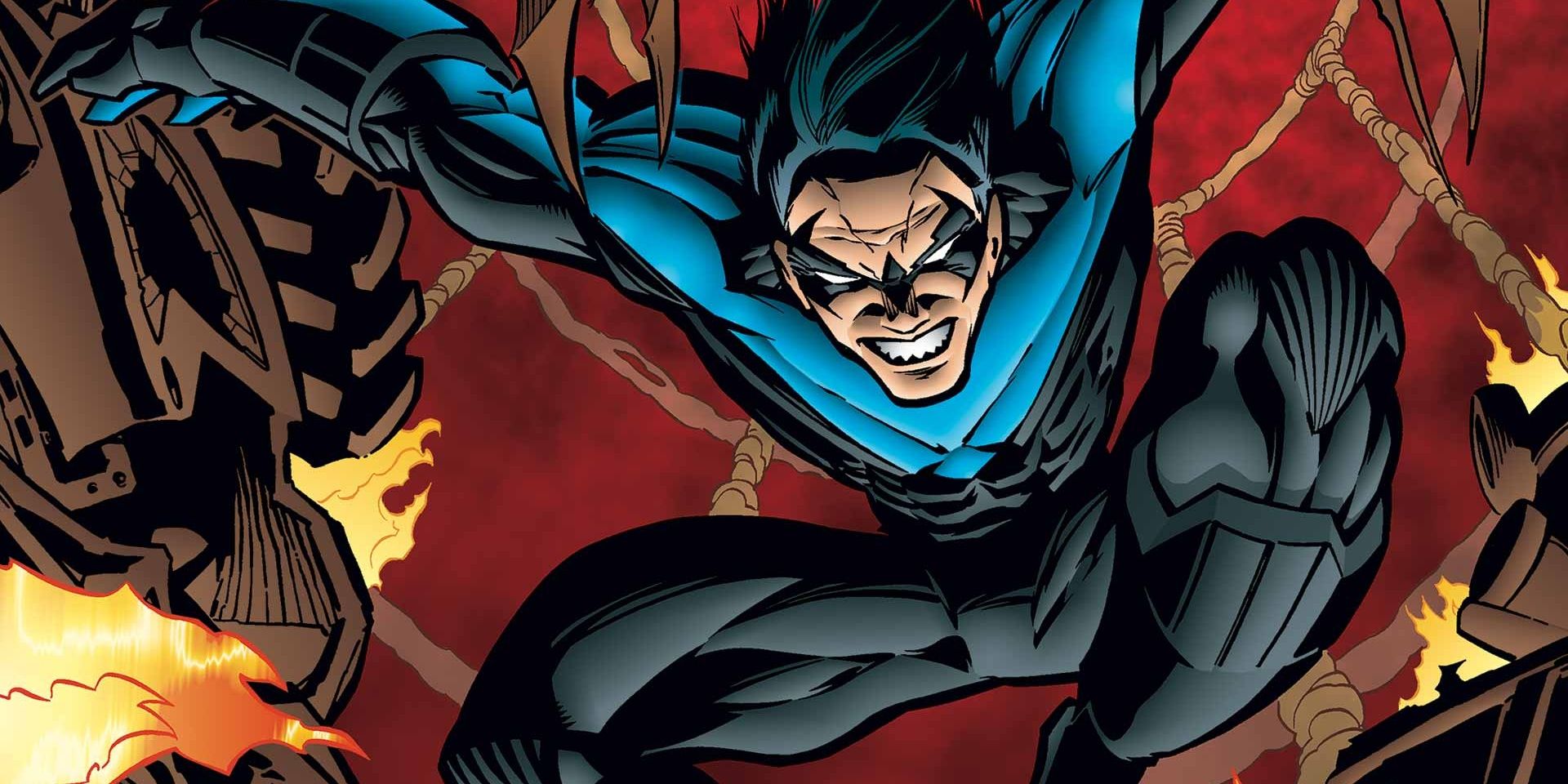Nightwing leaps into action in DC Comics