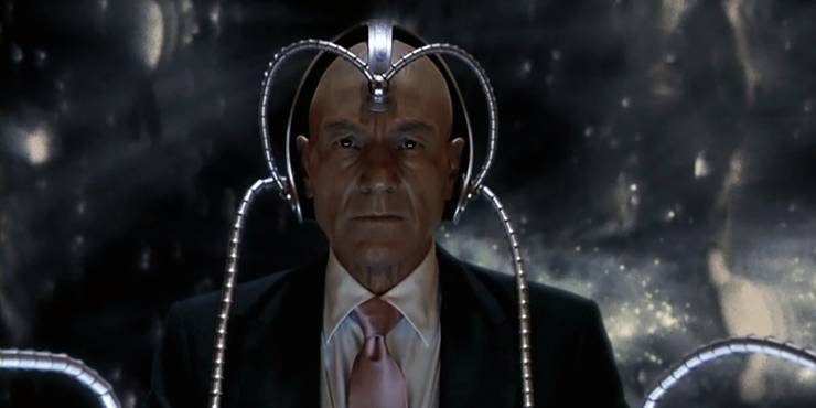 Patrick Stewart as Professor Xavier