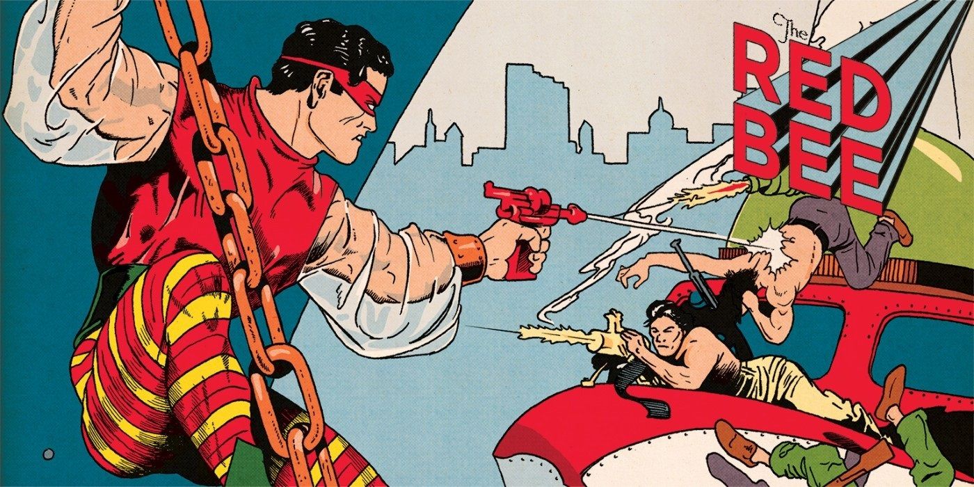 Red Bee fights criminals in DC Comics