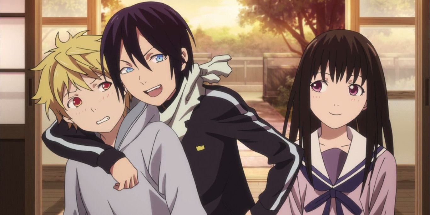 The main characters from Noragami.