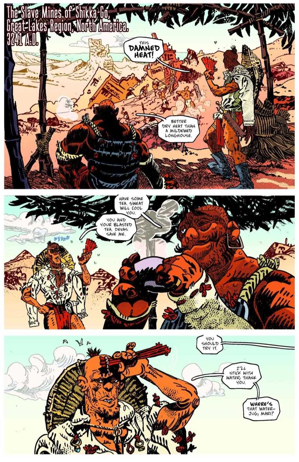REVIEW: Protector #1 Is An Exercise in Wonderful World-Building