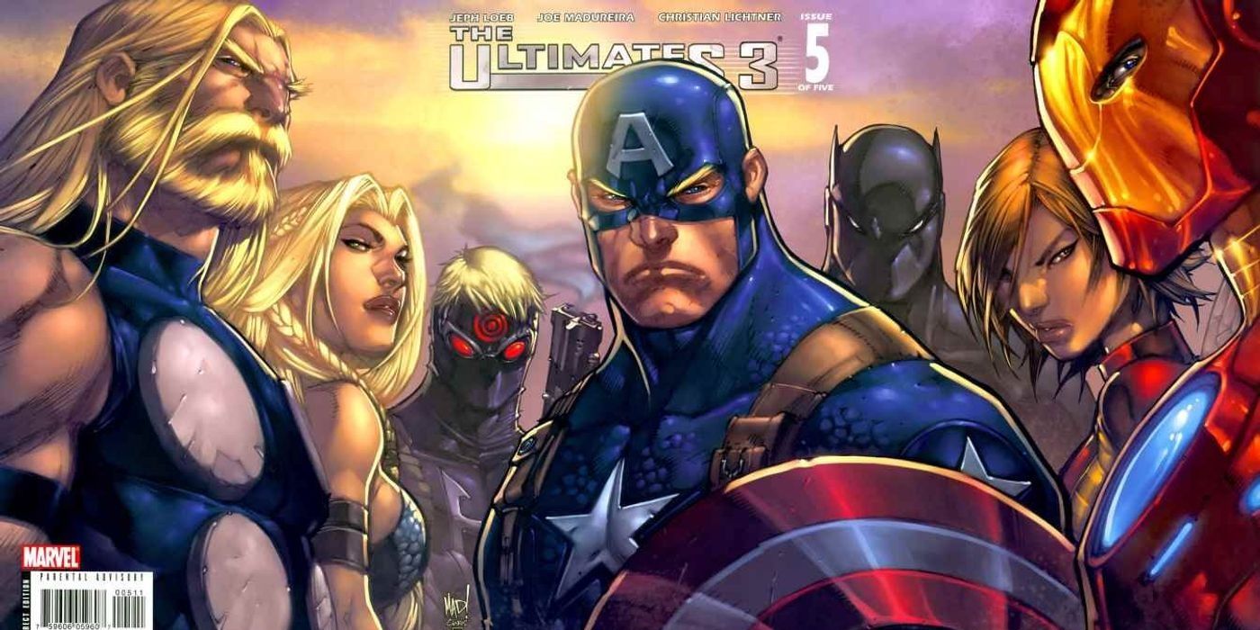 Captain America leads the Ultimates 3 Marvel comic book series