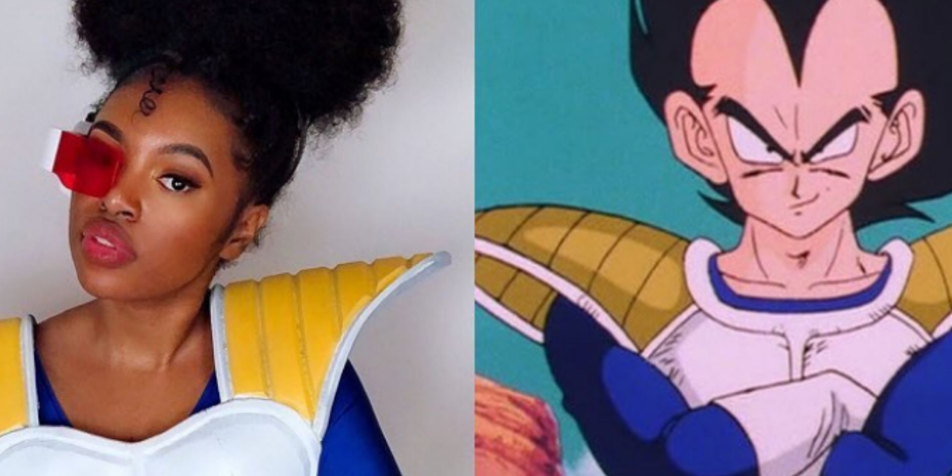 Dragon Ball Super Cosplay Plays Ball With Vegeta