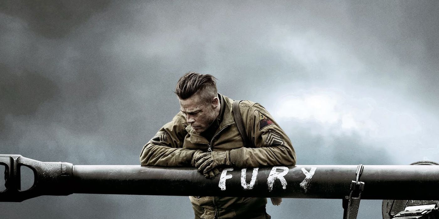 Wardaddy (Brad Pitt) from Fury 2014 tank film